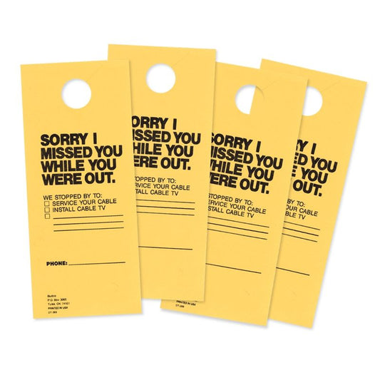 Door Hangers (4.24" x 11")